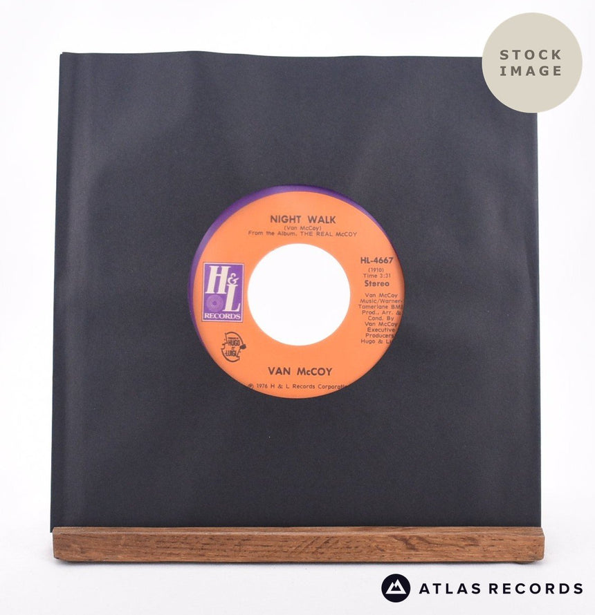 Van McCoy Night Walk 7" Vinyl Record - Sleeve & Record Side-By-Side