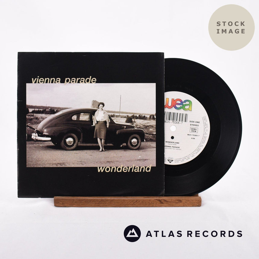 Vienna Parade Wonderland Vinyl Record - Sleeve & Record Side-By-Side