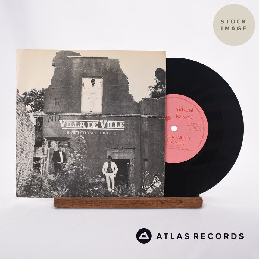 Villa De Ville Everything Counts Vinyl Record - Sleeve & Record Side-By-Side