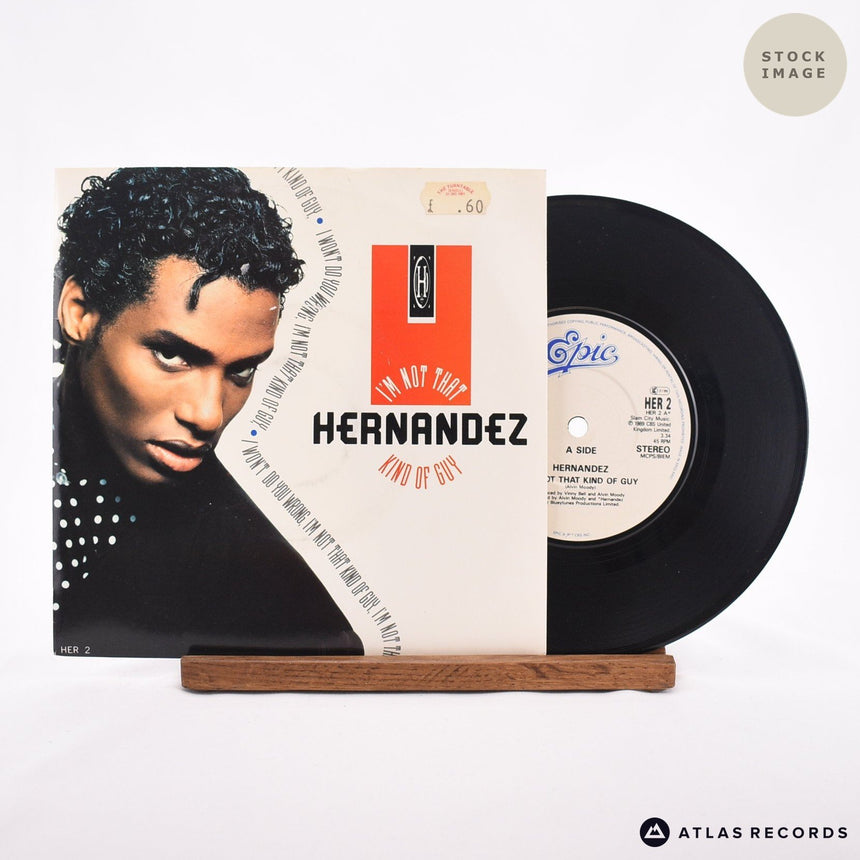 Wayne Hernandez I'm Not That Kind Of Guy Vinyl Record - Sleeve & Record Side-By-Side