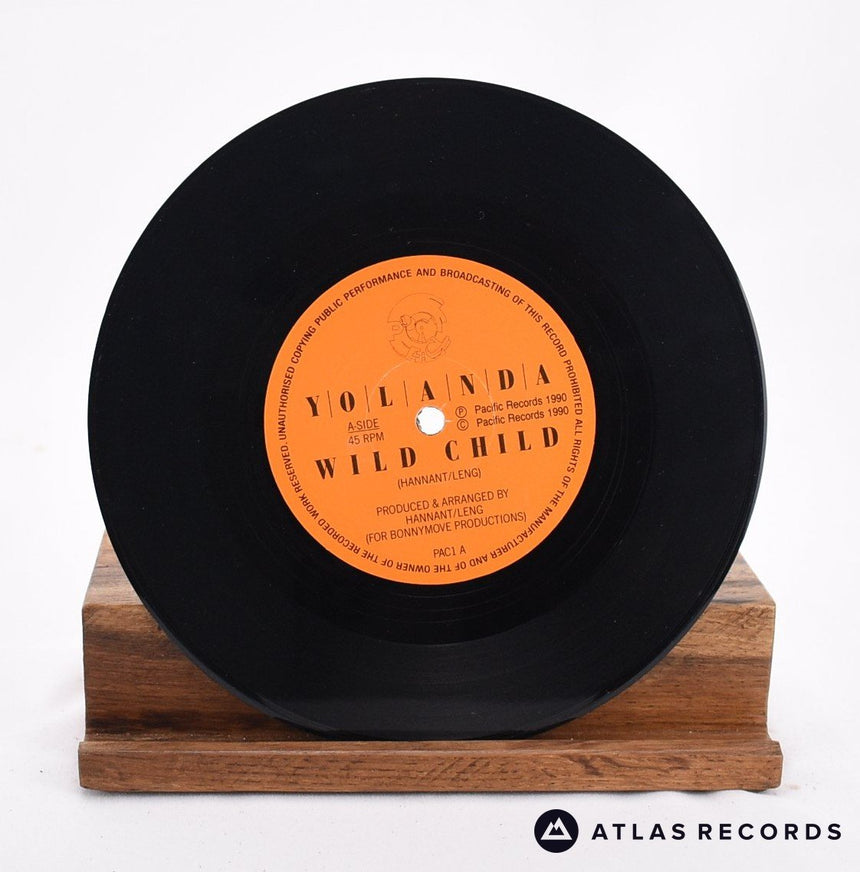 Yolanda - Wild Child - 7" Vinyl Record - NM/EX