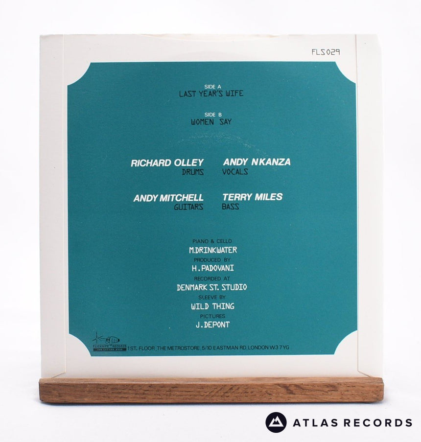 Zero Le Creche - Last Year's Wife - 7" Vinyl Record - EX/EX