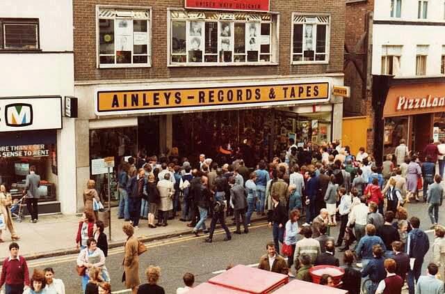 Ainleys record store in Leicester