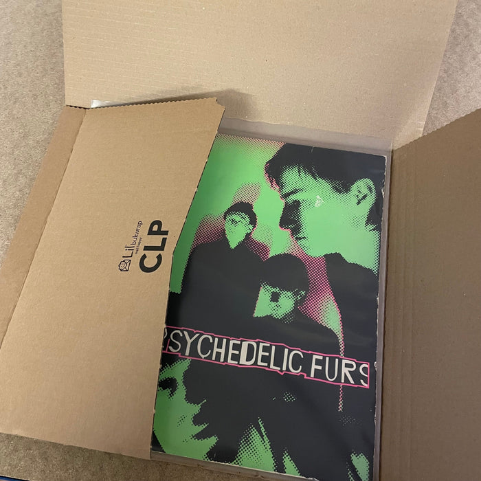 Packing vinyl records for shipping