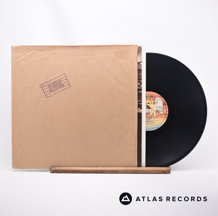 What Happens To The Inner Sleeve Of Led Zeppelin's In Through The Out Door When Exposed To Water?