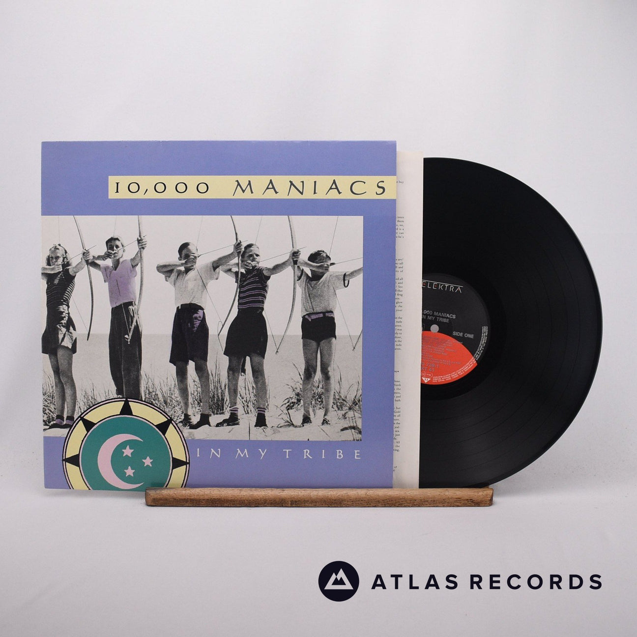 10,000 Maniacs In My Tribe LP Vinyl Record - Front Cover & Record
