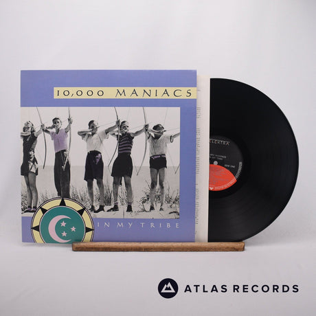10,000 Maniacs In My Tribe LP Vinyl Record - Front Cover & Record