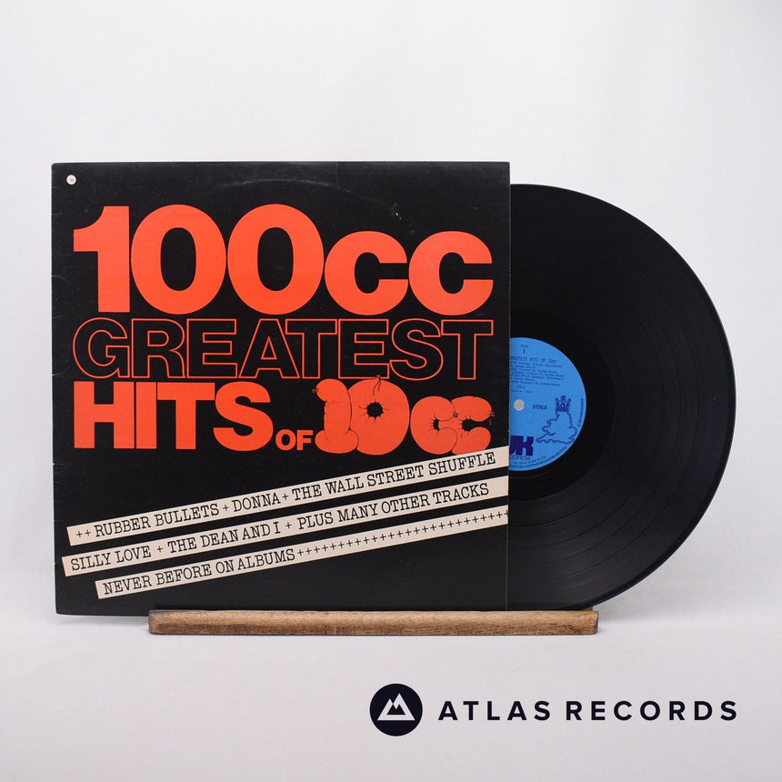 10cc 100cc  Greatest Hits Of 10cc LP Vinyl Record - Front Cover & Record