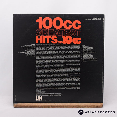 10cc - 100cc Greatest Hits Of 10cc - LP Vinyl Record - VG+/EX