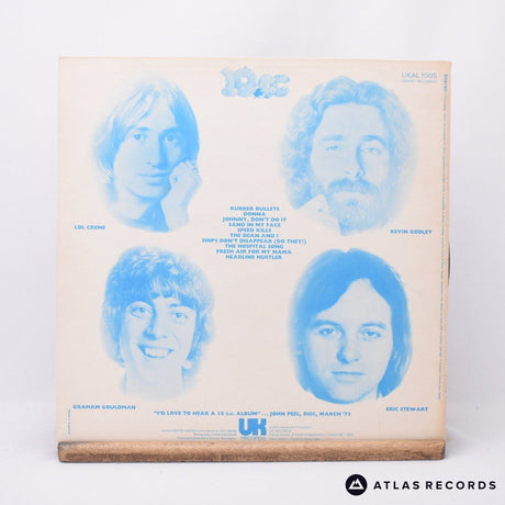 10cc - 10cc - Lyric Sheet LP Vinyl Record - VG+/VG+