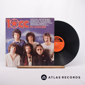 10cc 10cc In Concert LP Vinyl Record - Front Cover & Record