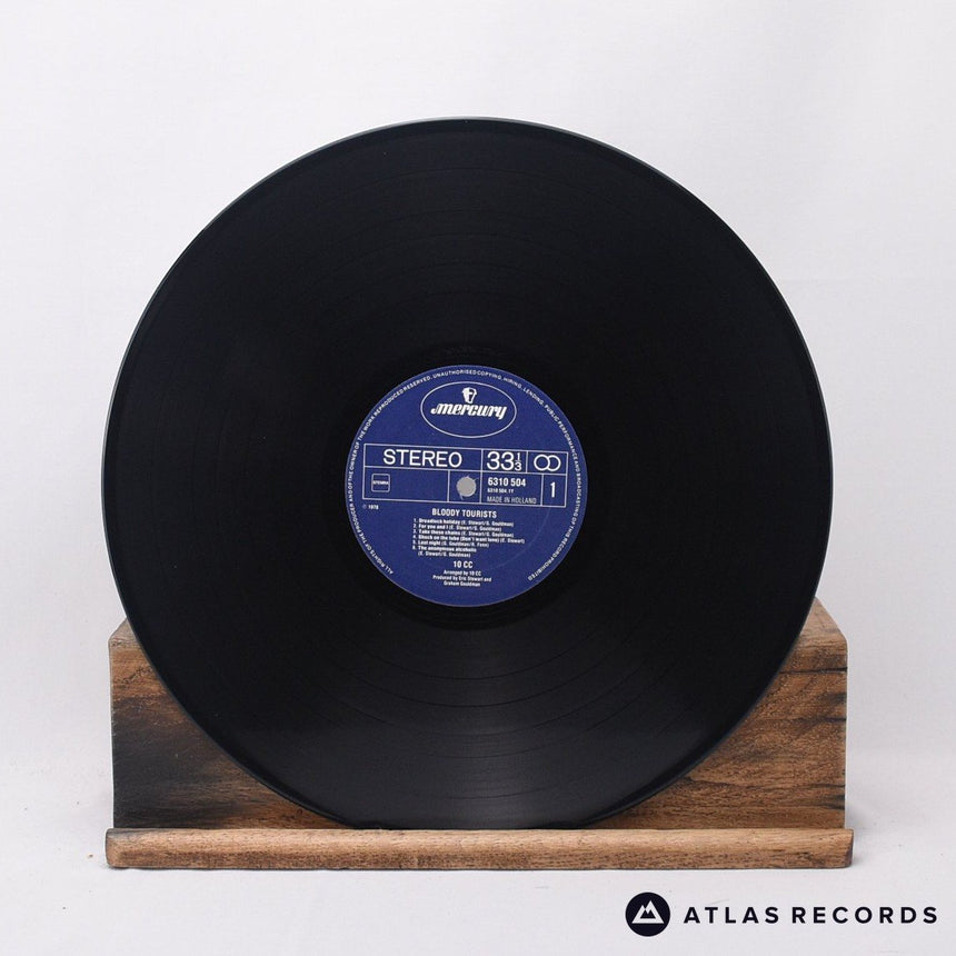 10cc - Bloody Tourists - Strawberry Gatefold 1Y 2Y LP Vinyl Record - EX/VG+