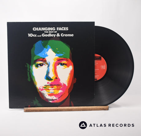 10cc Changing Faces - The Best Of 10cc And Godley & Creme LP Vinyl Record - Front Cover & Record