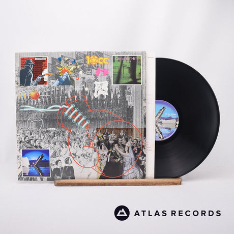 10cc Greatest Hits 1972-1978 LP Vinyl Record - Front Cover & Record