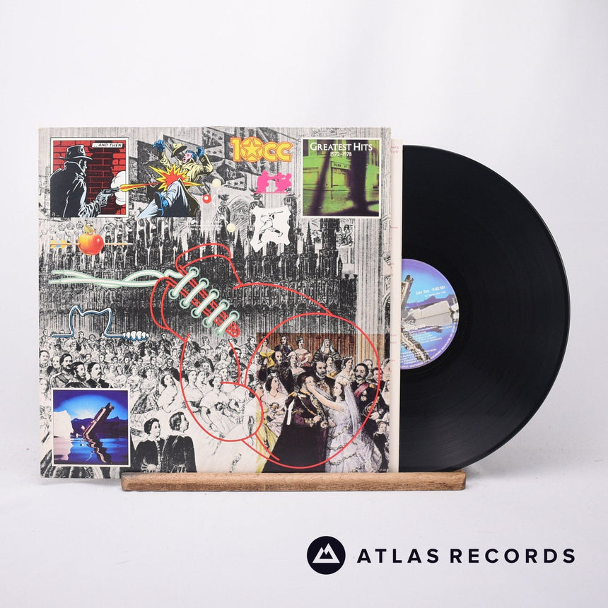 10cc Greatest Hits 1972-1978 LP Vinyl Record - Front Cover & Record