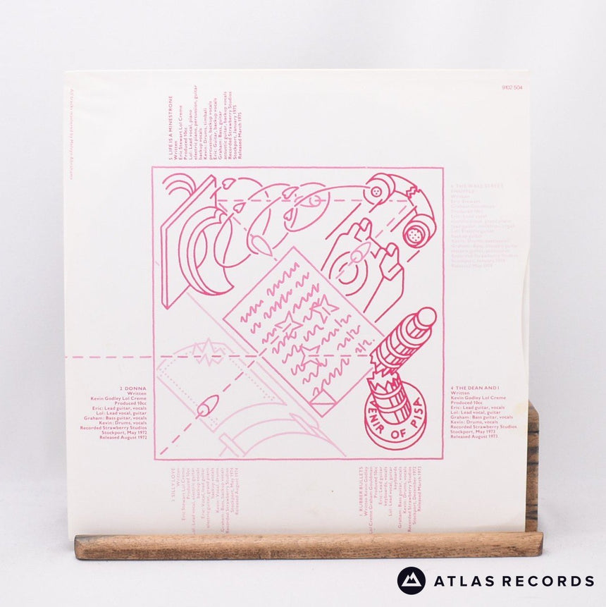 10cc - Greatest Hits 1972-1978 - Strawberry LP Vinyl Record - EX/EX