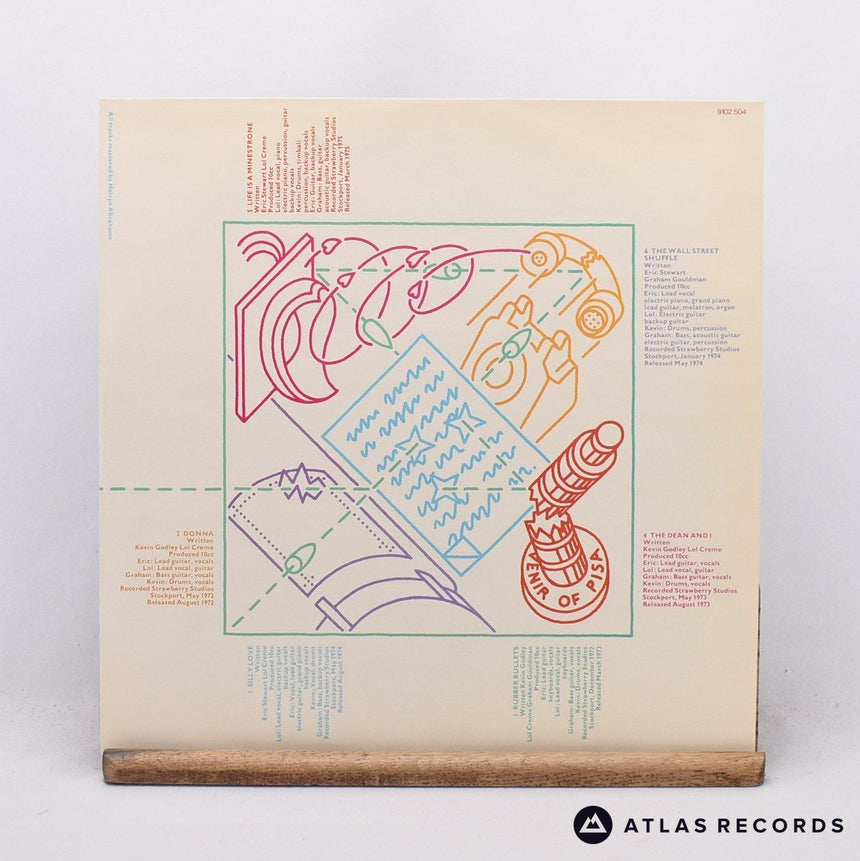 10cc - Greatest Hits 1972-1978 - Strawberry LP Vinyl Record - EX/VG+