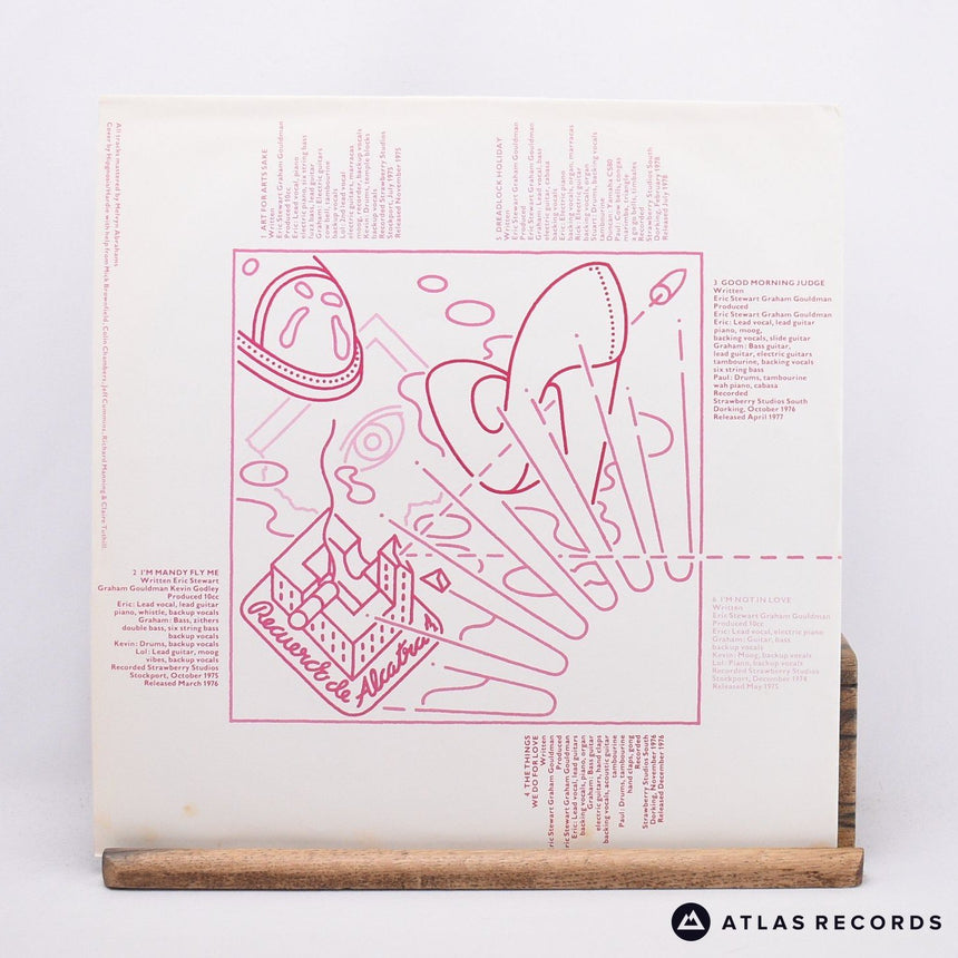 10cc - Greatest Hits 1972-1978 - Strawberry LP Vinyl Record - EX/VG+