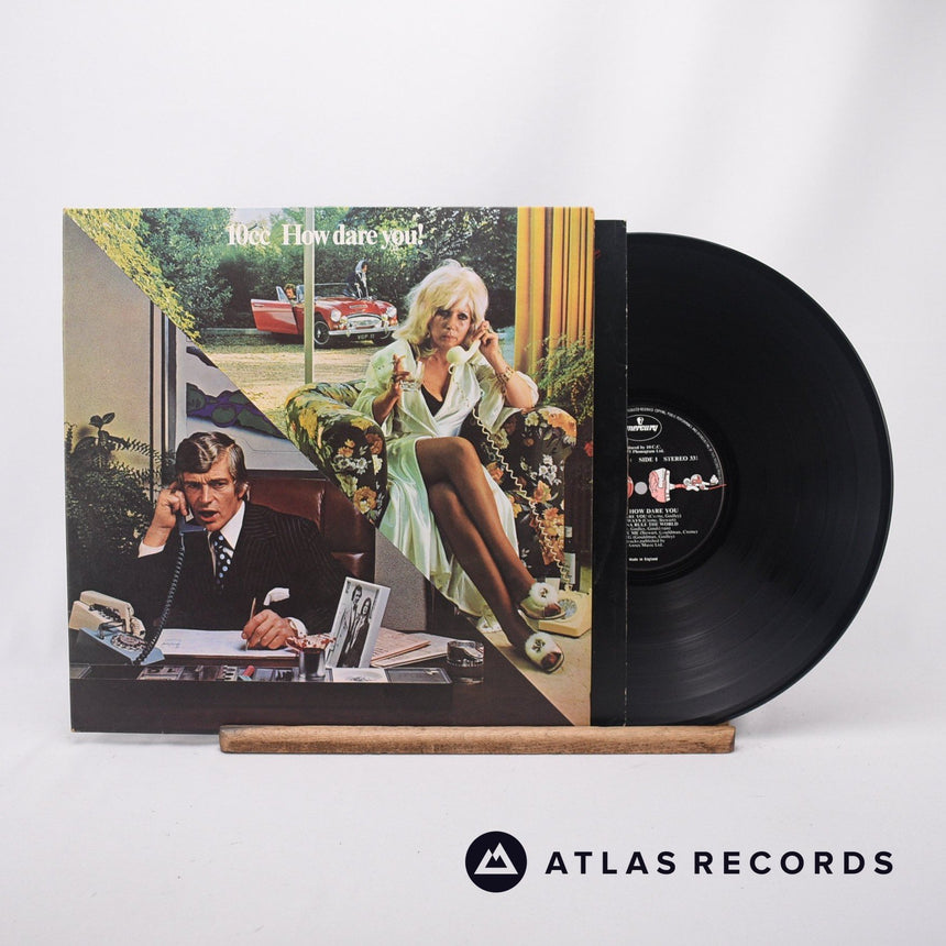 10cc How Dare You! LP Vinyl Record - Front Cover & Record