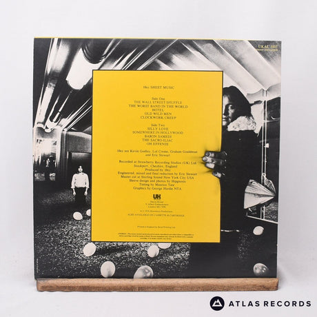 10cc - Sheet Music - Lyric Sheet p-4 p-5 LP Vinyl Record - EX/EX