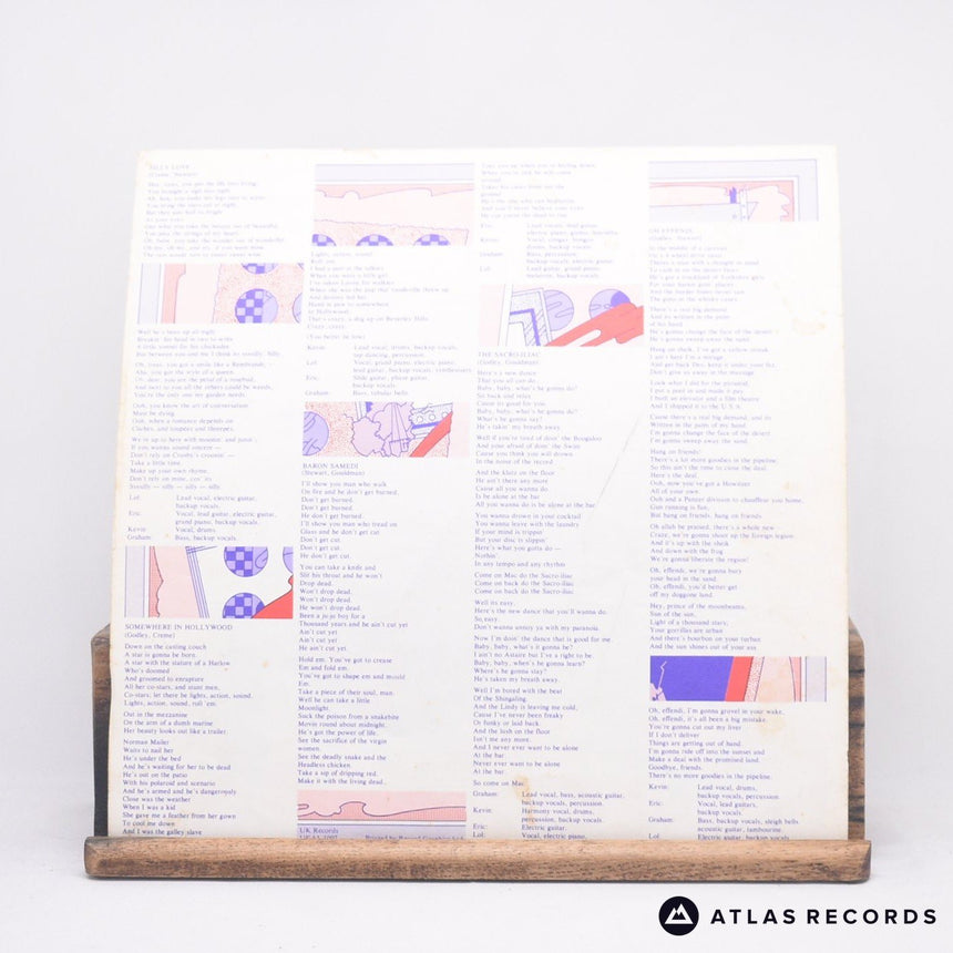 10cc - Sheet Music - Lyric Sheet LP Vinyl Record - VG+/VG+