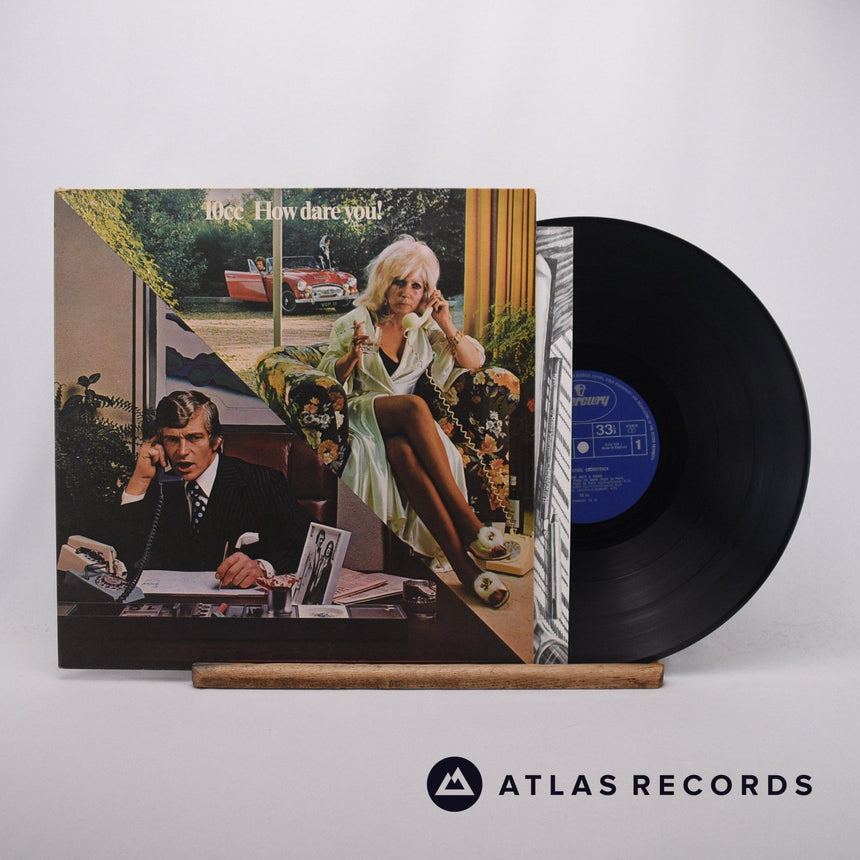 10cc The Original Soundtrack LP Vinyl Record - Front Cover & Record