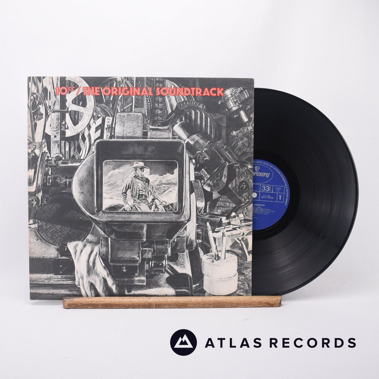 10cc The Original Soundtrack LP Vinyl Record - Front Cover & Record