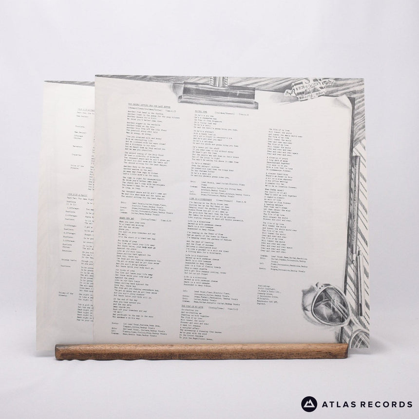 10cc - The Original Soundtrack - Lyric Sheet Gatefold LP Vinyl Record - EX/VG+