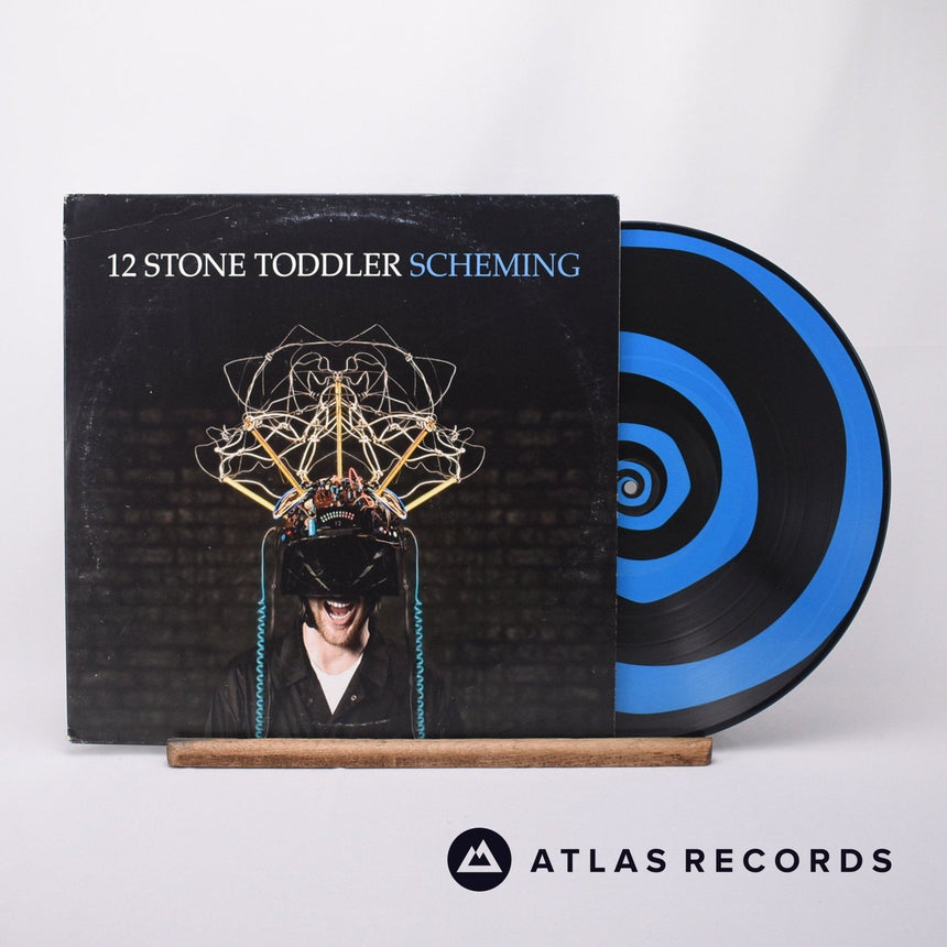 12 Stone Toddler - Scheming - Black Blue LP Vinyl Record - VG+/EX