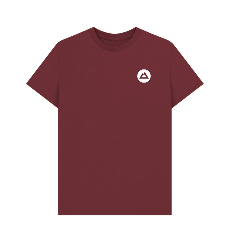 Red Wine Atlas T-Shirt - Small Logo