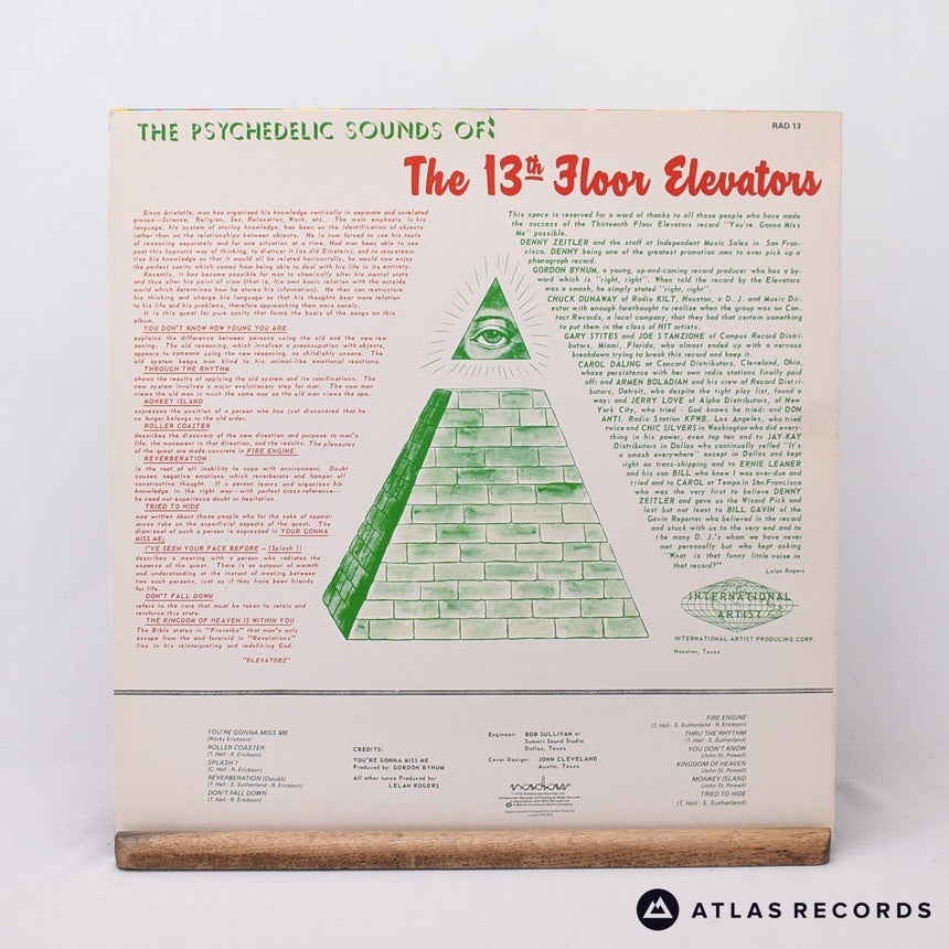 13th Floor Elevators - The Psychedelic Sounds Of The 13th Floor Eleva - LP Vinyl
