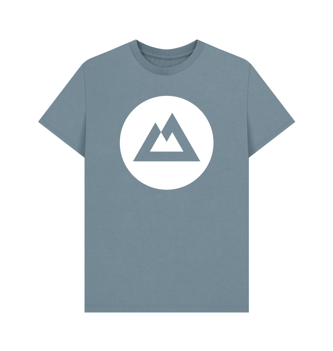 Stone Blue Atlas T-Shirt - Large Logo