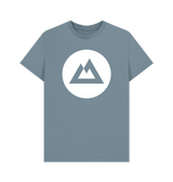 Stone Blue Atlas T-Shirt - Large Logo