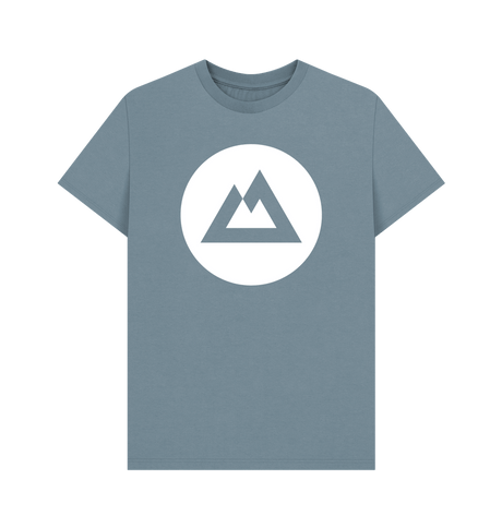 Stone Blue Atlas T-Shirt - Large Logo