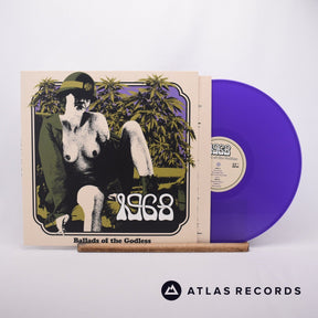 1968 Ballads Of The Godless LP Vinyl Record - Front Cover & Record
