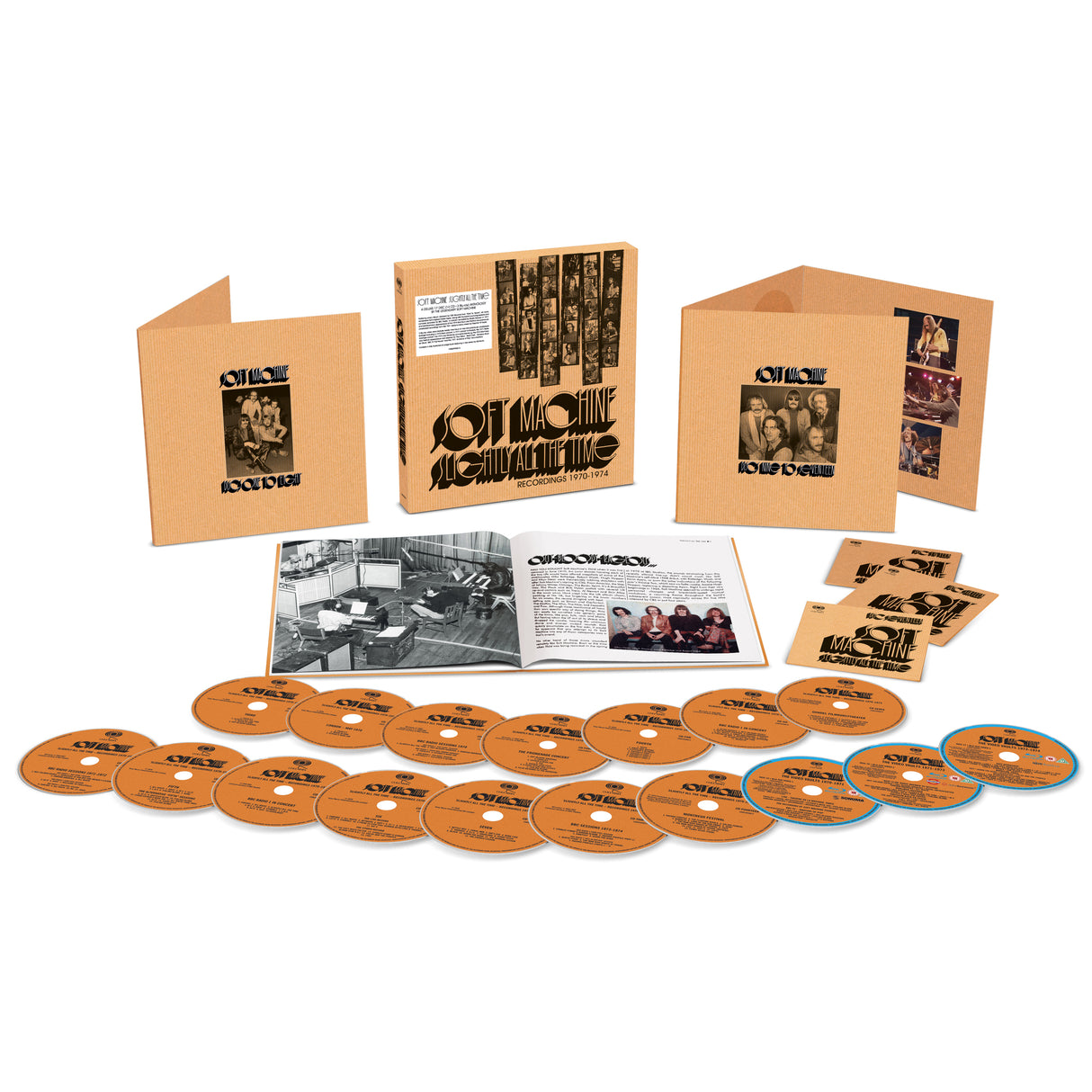 Soft Machine - Slightly All The Time – Recordings 1970-1974 - CD Box Set
