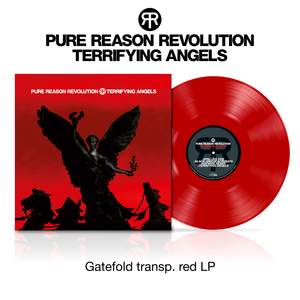 Pure Reason Revolution - Terrifying Angels - Transparent Red LP Vinyl Record