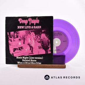 Deep Purple New Live & Rare 7" Vinyl Record - Front Cover & Record