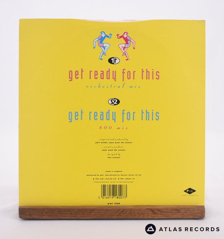 2 Unlimited - Get Ready For This - 7" Vinyl Record - EX/VG+