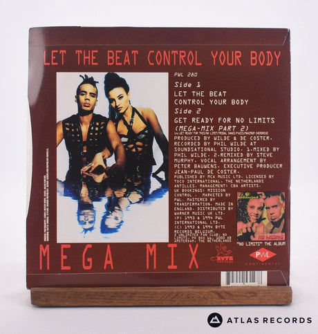 2 Unlimited - Let The Beat Control Your Body - 7" Vinyl Record - EX/EX