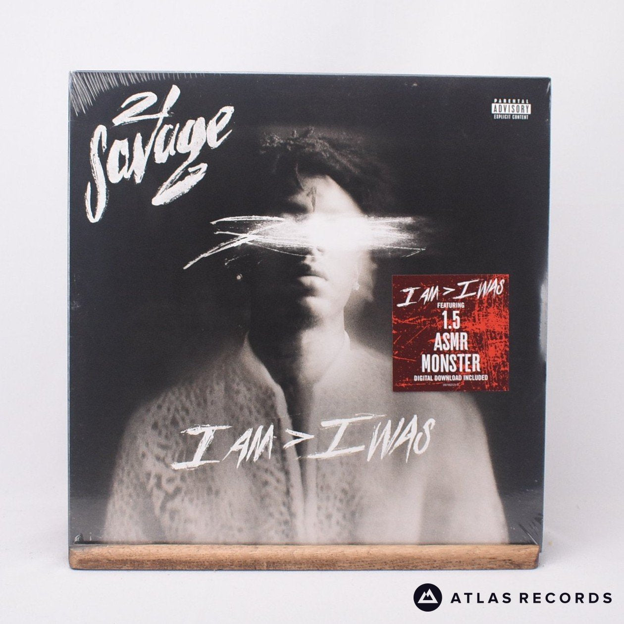 21 Savage I Am > I Was 2 x LP Vinyl Record - Front Cover & Record