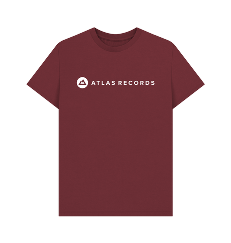 Red Wine Atlas T-Shirt - Text Logo