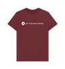 Red Wine Atlas T-Shirt - Text Logo