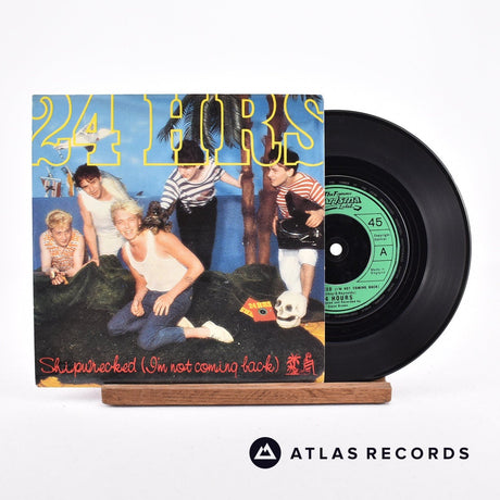 24 Hours Shipwrecked 7" Vinyl Record - Front Cover & Record