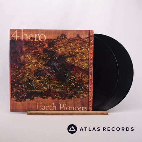 4 Hero Earth Pioneers 2 x 12" Vinyl Record - Front Cover & Record