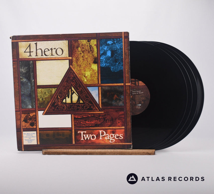 4 Hero Two Pages 4 x LP Vinyl Record - Front Cover & Record