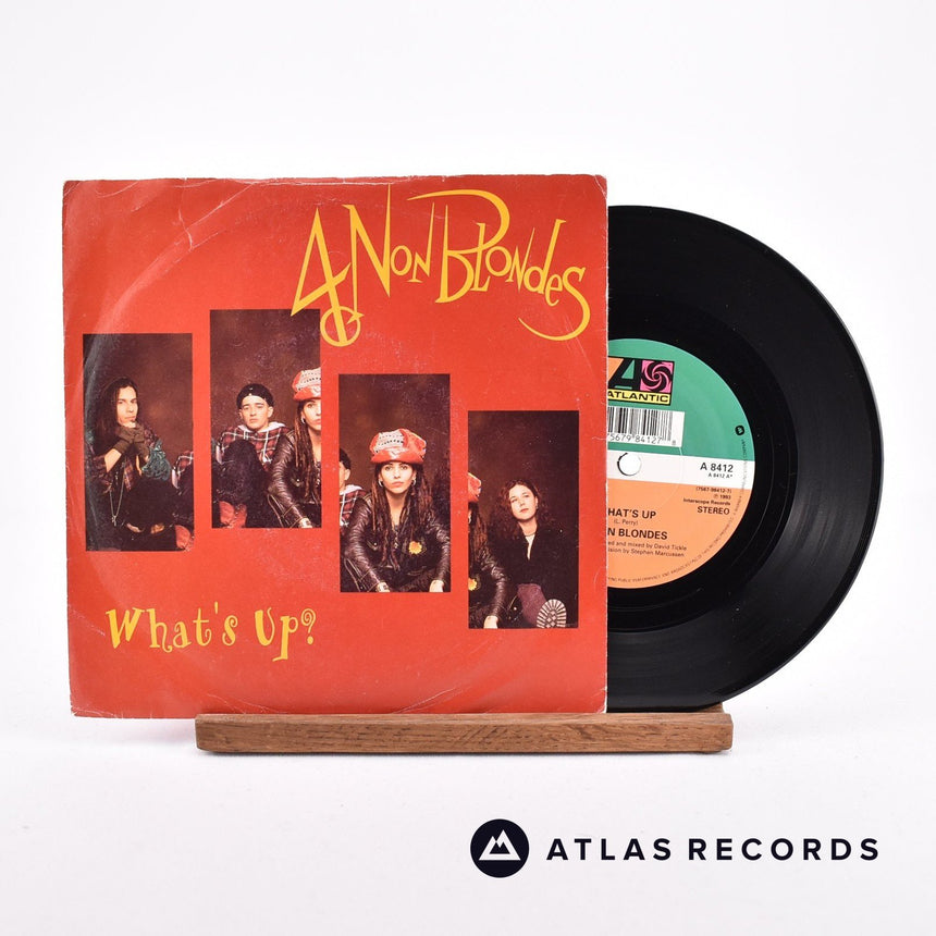 4 Non Blondes What's Up? 7" Vinyl Record - Front Cover & Record