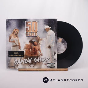 50 Cent Candy Shop 12" Vinyl Record - Front Cover & Record