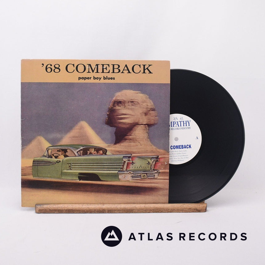 '68 Comeback Paper Boy Blues 10" Vinyl Record - Front Cover & Record