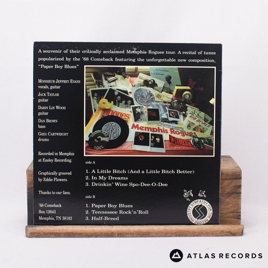 '68 Comeback - Paper Boy Blues - 10" Vinyl Record - VG+/EX